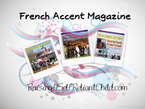 e-magazine for french learners homeschool