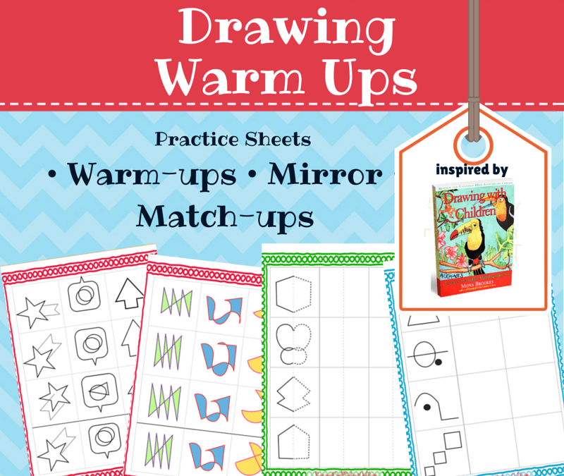 Drawing Warm Ups Practice Sheets