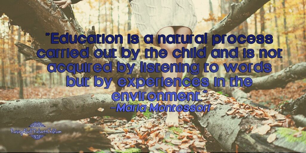 education is a natural process
