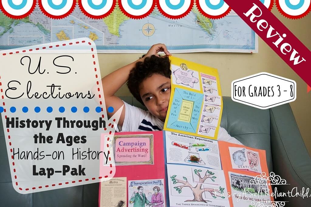 homeschool history lap book us elections review